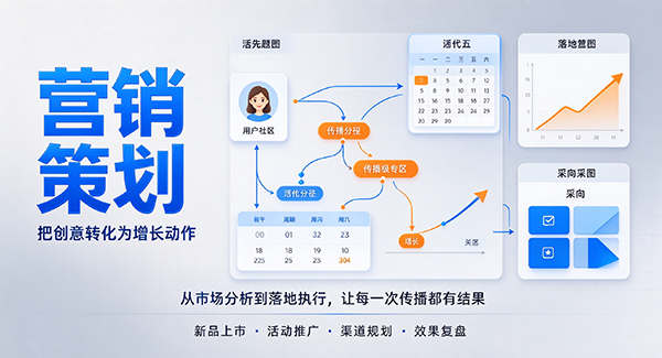 民乐县营销策划